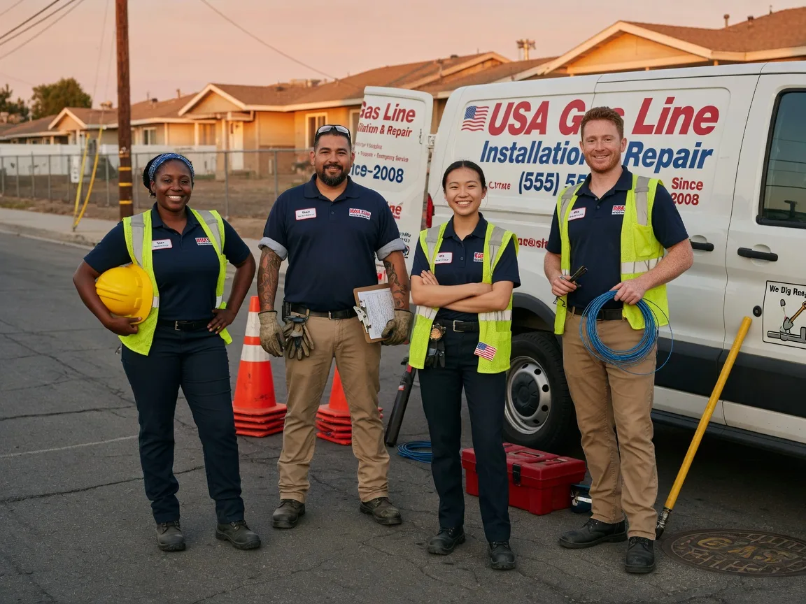 Gas Line Installation company in Shabbona, IL